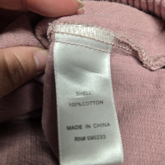 Kendall & Kylie Corduroy Mini Skirt in Blush Pink Medium Women's - Picture 4 of 5